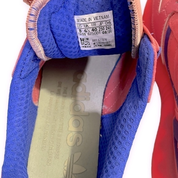 ADIDAS originals ZX 5K boost sneakers in pink size 8 - Picture 6 of 7